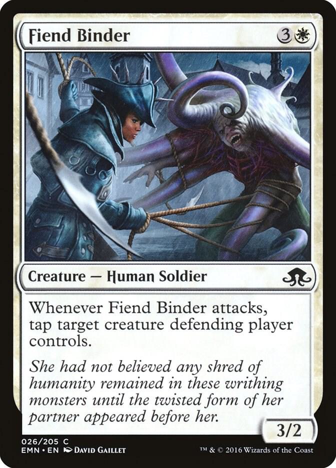 Fiend Binder 26/205 (Eldritch Moon)  - Foil | Chromatic Games