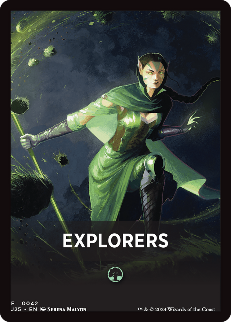 Explorers Theme Card [Foundations Jumpstart Front Cards] | Chromatic Games