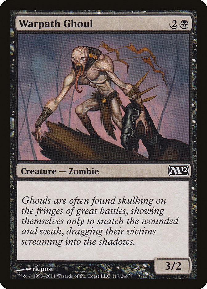 Warpath Ghoul 117/249 (Magic 2012 (M12))  | Chromatic Games