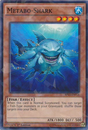 Metabo-Shark [BP03-EN068] Shatterfoil Rare | Chromatic Games