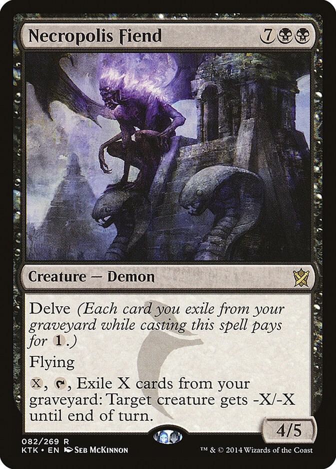 Necropolis Fiend 82/269 (Khans of Tarkir)  | Chromatic Games