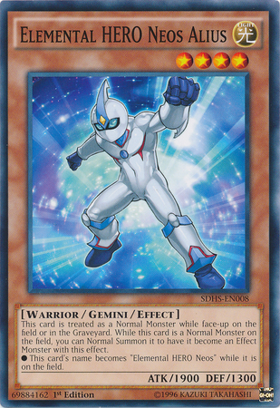 Elemental Hero Neos Alius [SDHS-EN008] Common | Chromatic Games