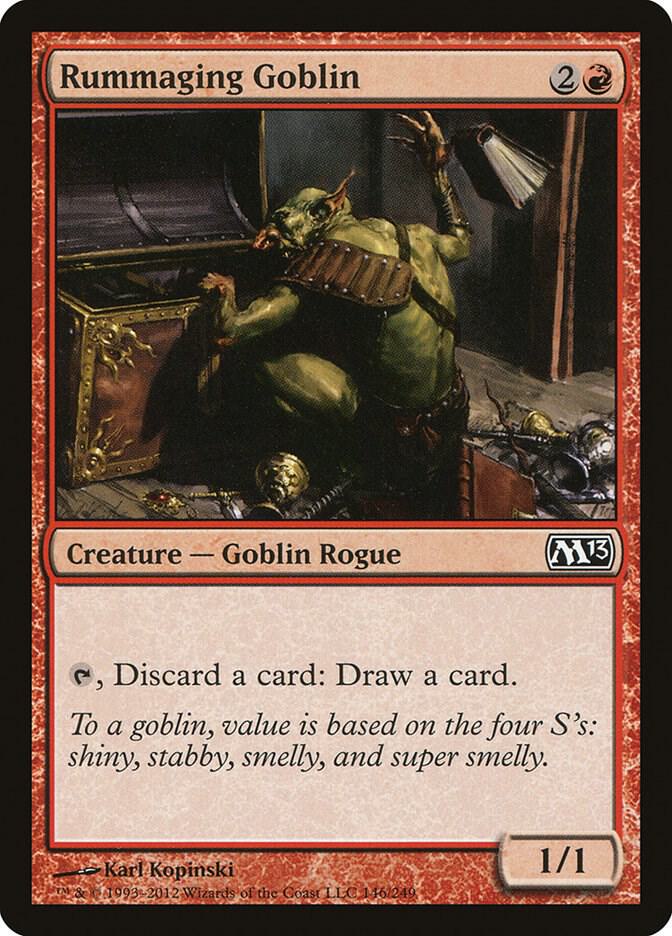 Rummaging Goblin 146/249 (Magic 2013 (M13))  | Chromatic Games