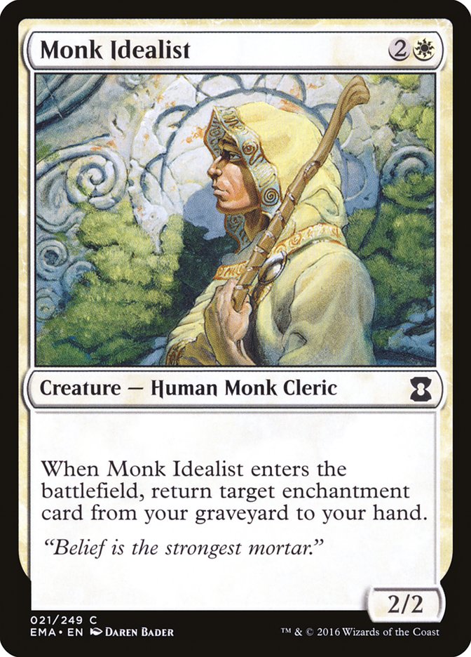 Monk Idealist 21/249 (Eternal Masters)  | Chromatic Games