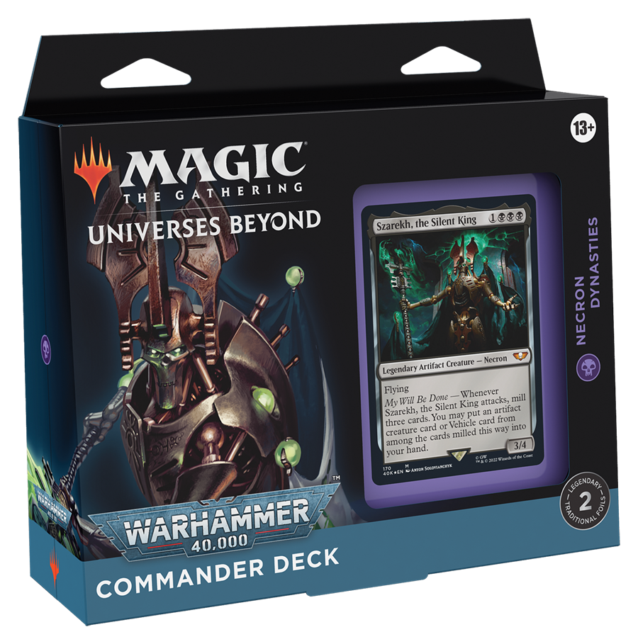 Warhammer 40,000 - Commander Deck (Necron Dynasties) | Chromatic Games