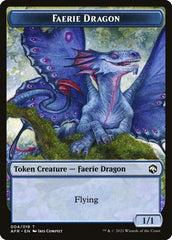 Devil // Faerie Dragon Double-Sided Token [Dungeons & Dragons: Adventures in the Forgotten Realms Tokens] | Chromatic Games