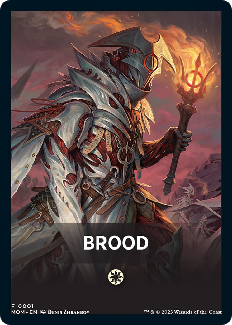 Brood Theme Card [March of the Machine Tokens] | Chromatic Games