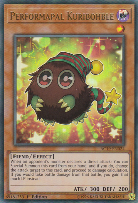 Performapal Kuribohble [AC19-EN024] Ultra Rare | Chromatic Games
