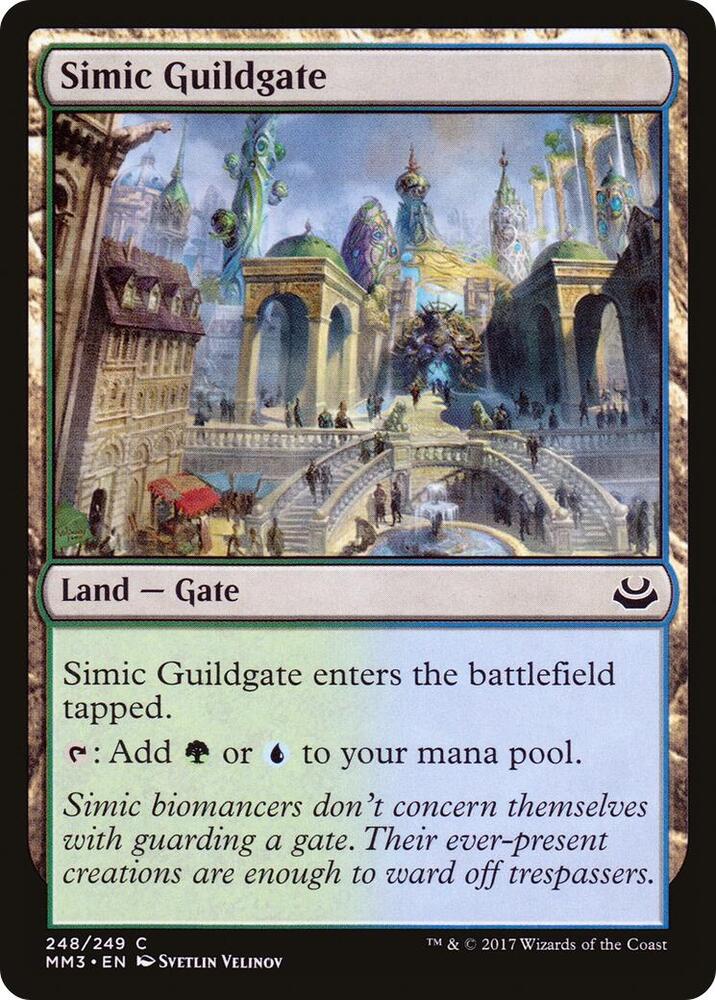 Simic Guildgate 248/249 (Modern Masters 2017)  - Foil | Chromatic Games
