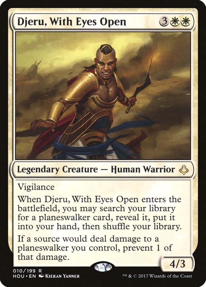 Djeru, With Eyes Open 10 (Hour of Devastation)  - Foil | Chromatic Games