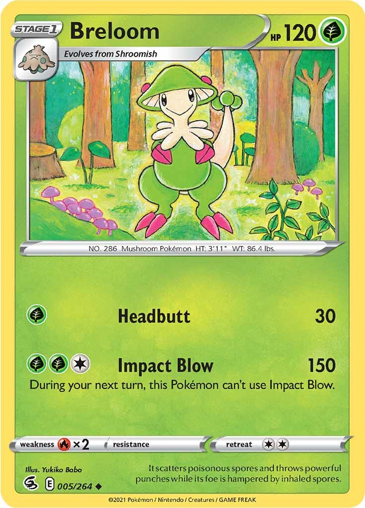 Breloom (005/264) [Sword & Shield: Fusion Strike] | Chromatic Games