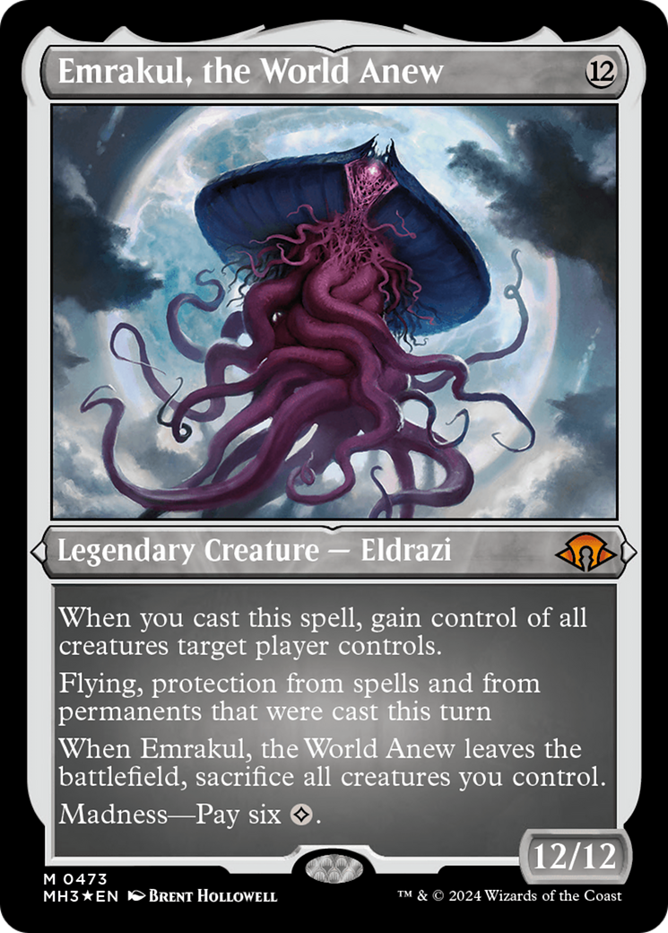 Emrakul, the World Anew (Foil Etched) [Modern Horizons 3] | Chromatic Games