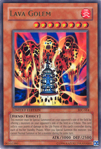 Lava Golem [IOC-SE4] Ultra Rare | Chromatic Games
