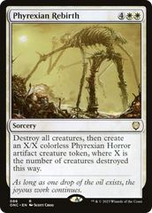 Phyrexian Rebirth [Phyrexia: All Will Be One Commander] | Chromatic Games