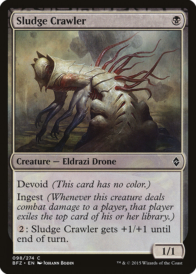 Sludge Crawler 98/274 (Battle for Zendikar)  | Chromatic Games