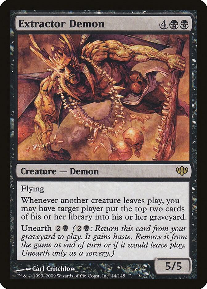 Extractor Demon 44/145 (Conflux)  | Chromatic Games