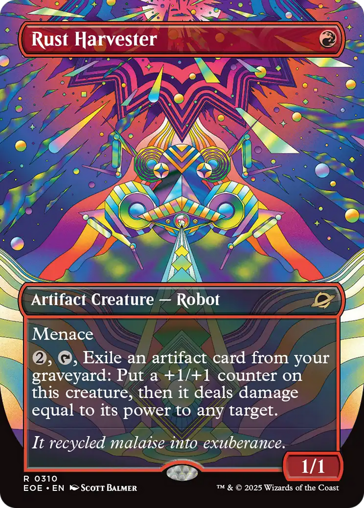Rust Harvester (Borderless) [Edge of Eternities] | Chromatic Games