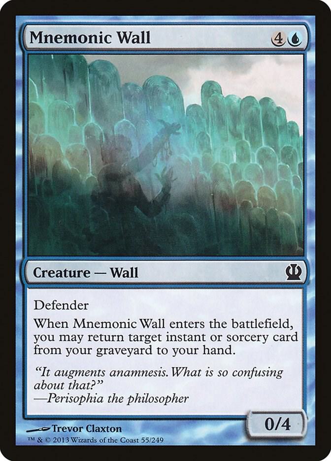 Mnemonic Wall 55/249 (Theros)  | Chromatic Games