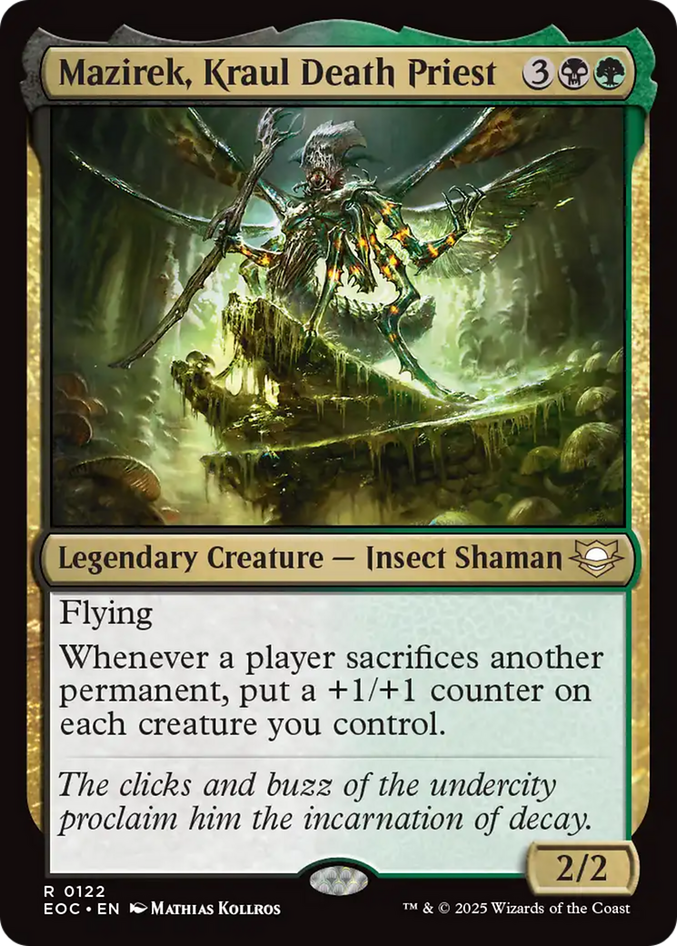 Mazirek, Kraul Death Priest [Edge of Eternities Commander] | Chromatic Games
