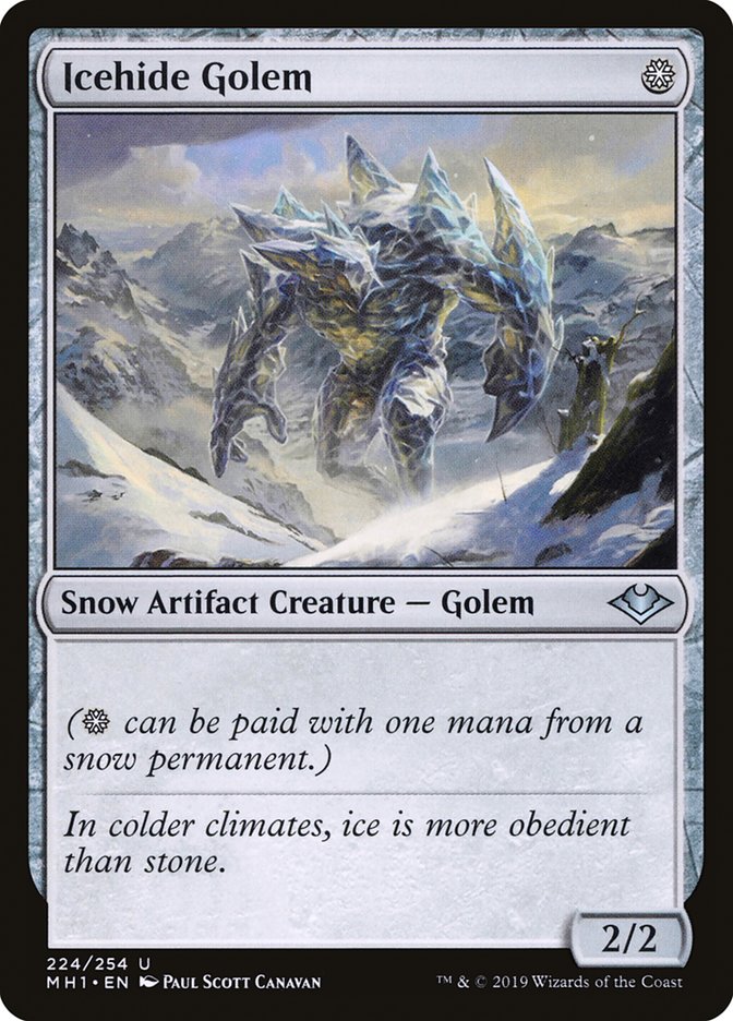 Icehide Golem [Modern Horizons] | Chromatic Games