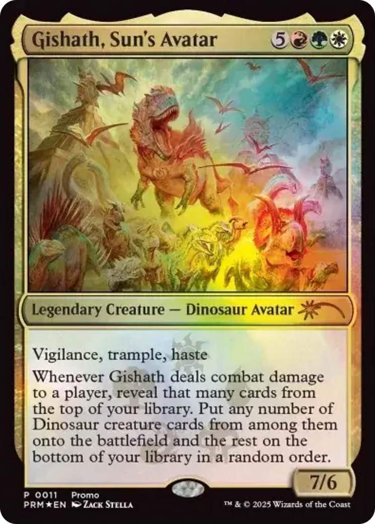 Gishath, Sun's Avatar [Media Promos] | Chromatic Games