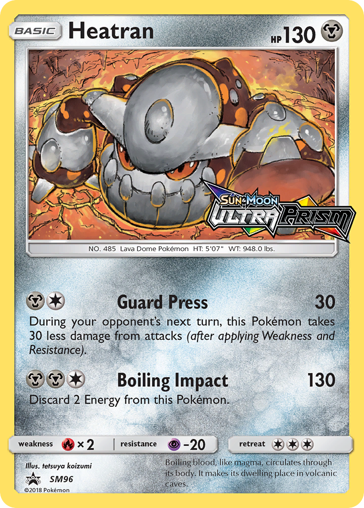 Heatran (SM96) [Sun & Moon: Black Star Promos] | Chromatic Games