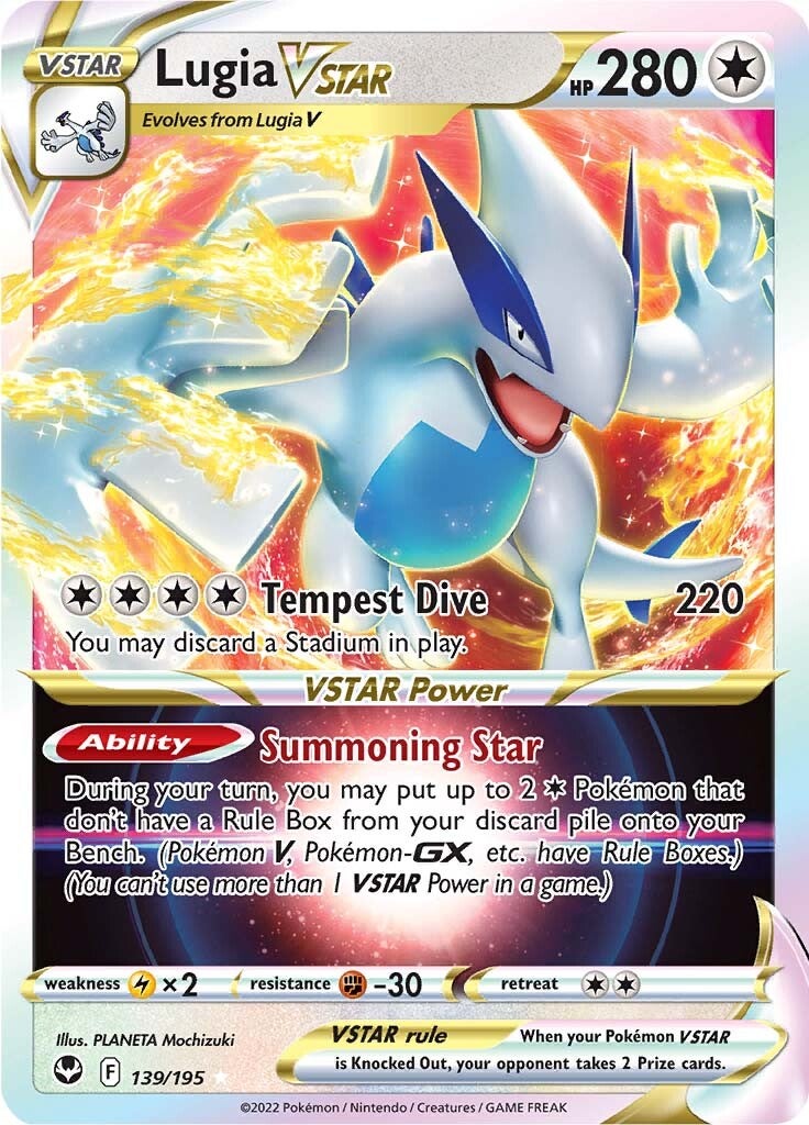 Lugia VSTAR (139/195) [Sword & Shield: Silver Tempest] | Chromatic Games