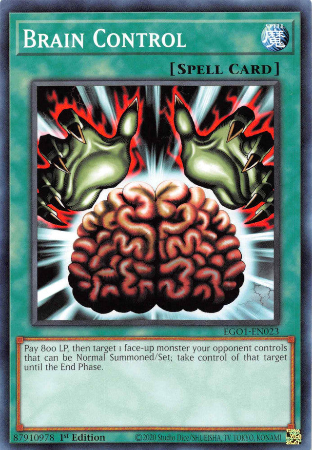 Brain Control [EGO1-EN023] Common | Chromatic Games