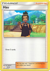 Hau (19/30) [Sun & Moon: Trainer Kit - Alolan Raichu] | Chromatic Games