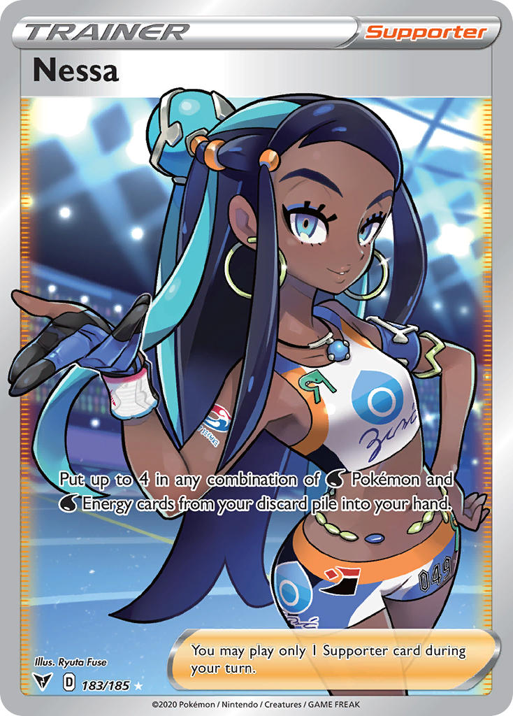 Nessa (183/185) [Sword & Shield: Vivid Voltage] | Chromatic Games