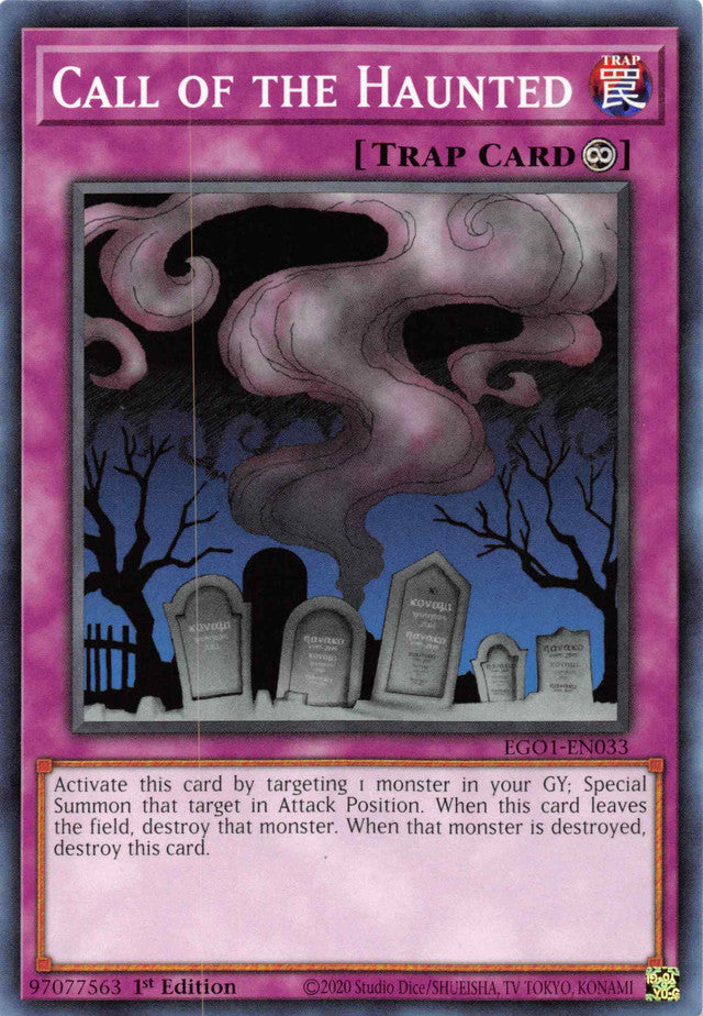 Call of the Haunted [EGO1-EN033] Common | Chromatic Games