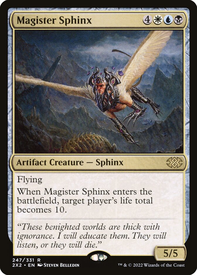 Magister Sphinx 247 (Double Masters 2022)  | Chromatic Games