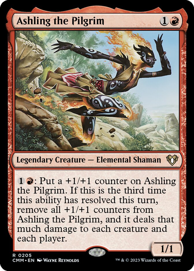 Ashling the Pilgrim 205/451 (Commander Masters)  | Chromatic Games