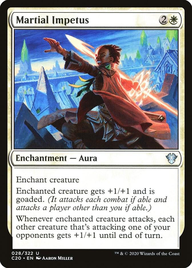 Martial Impetus 28/322 (Commander 2020)  | Chromatic Games