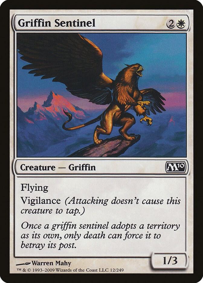 Griffin Sentinel 12/249 (Magic 2010 (M10))  | Chromatic Games