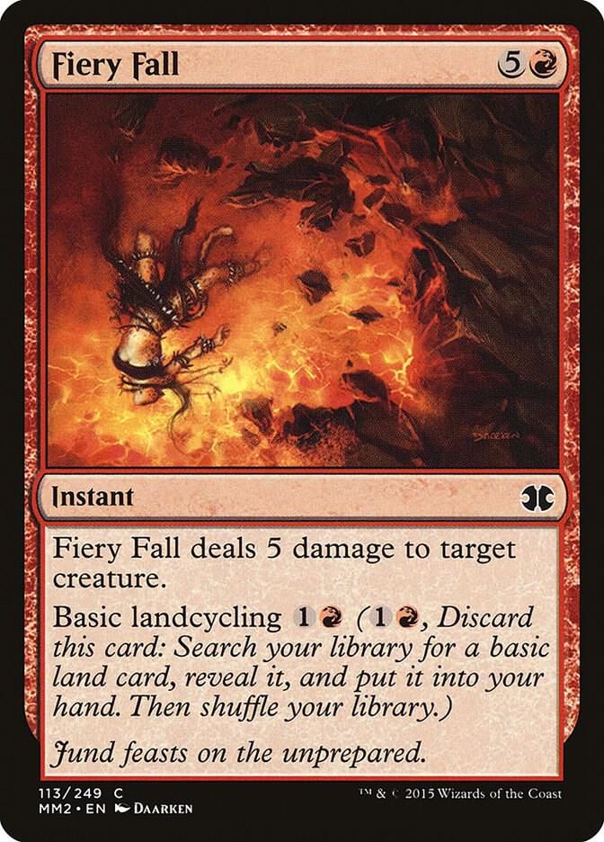 Fiery Fall 113/249 (Modern Masters 2015)  | Chromatic Games