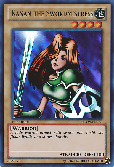 Kanan the Swordmistress [LCYW-EN228] Ultra Rare | Chromatic Games
