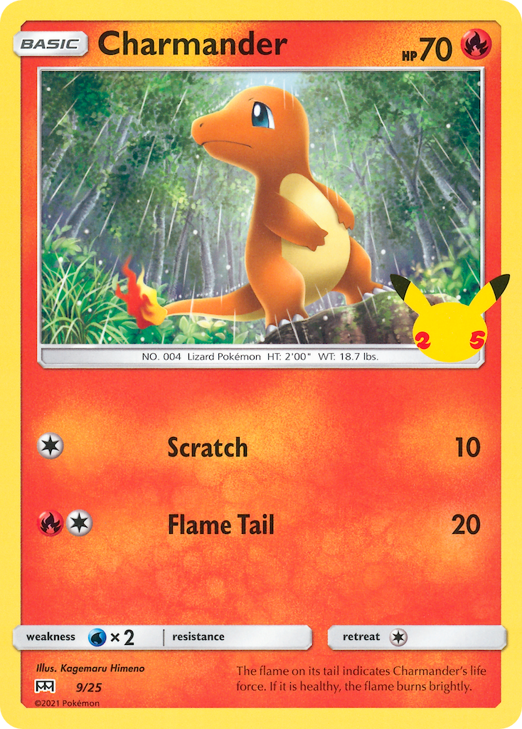 Charmander (9/25) [McDonald's 25th Anniversary] | Chromatic Games