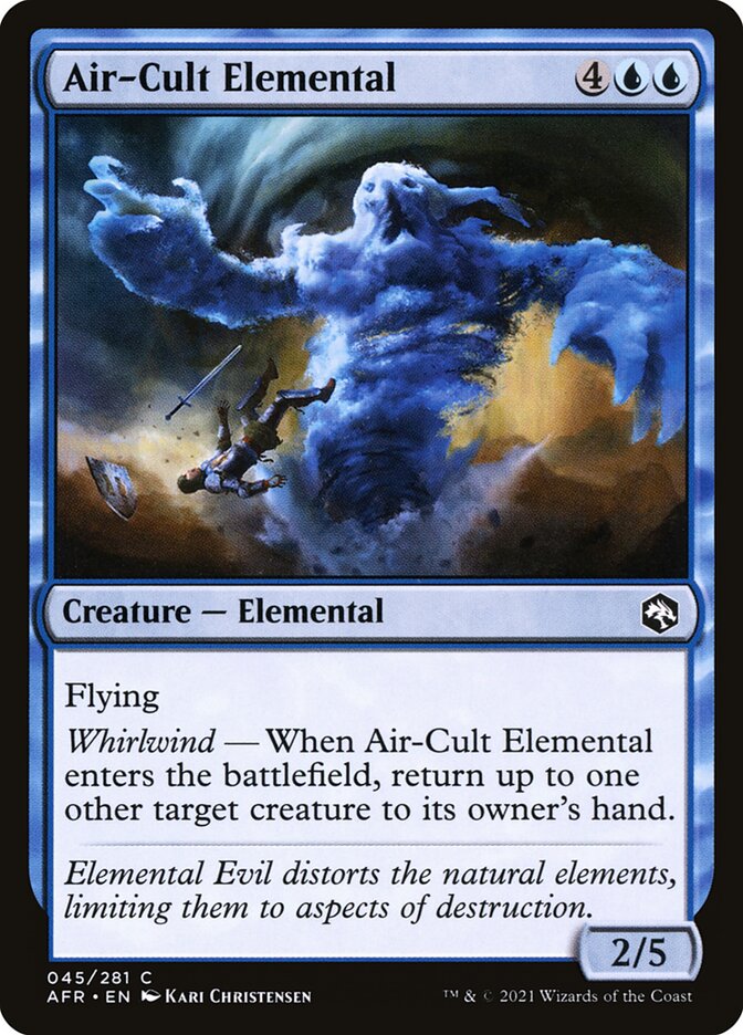 Air-Cult Elemental 45 (Adventures in the Forgotten Realms)  | Chromatic Games