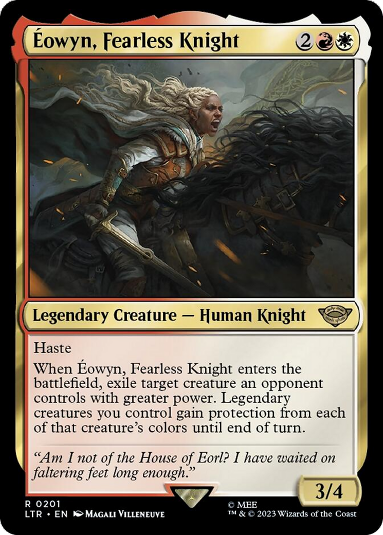 Eowyn, Fearless Knight [The Lord of the Rings: Tales of Middle-Earth] | Chromatic Games