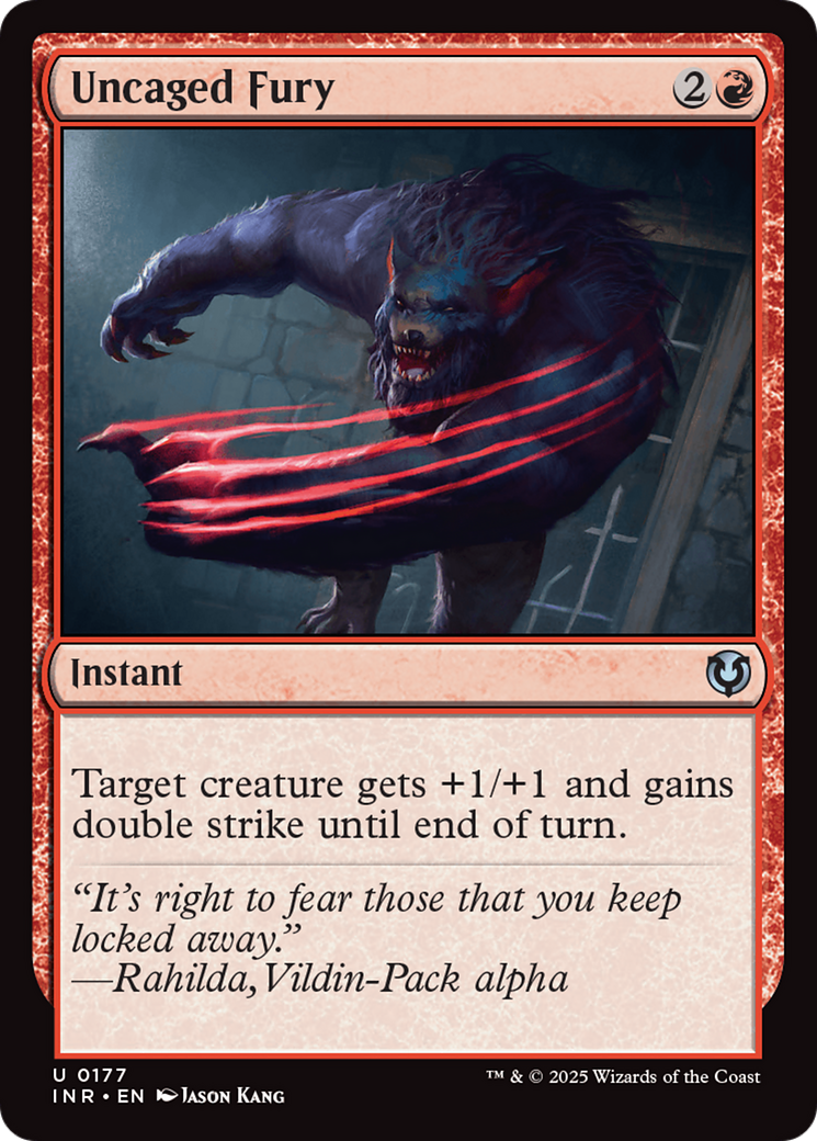 Uncaged Fury [Innistrad Remastered] | Chromatic Games