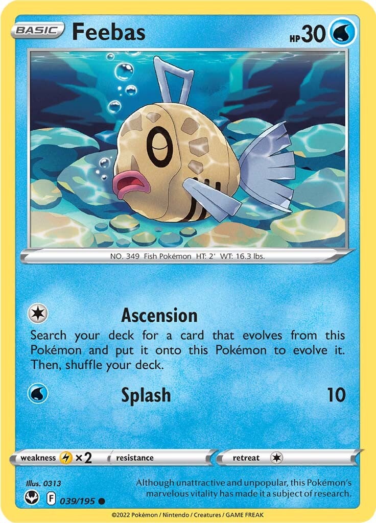 Feebas (039/195) [Sword & Shield: Silver Tempest] | Chromatic Games