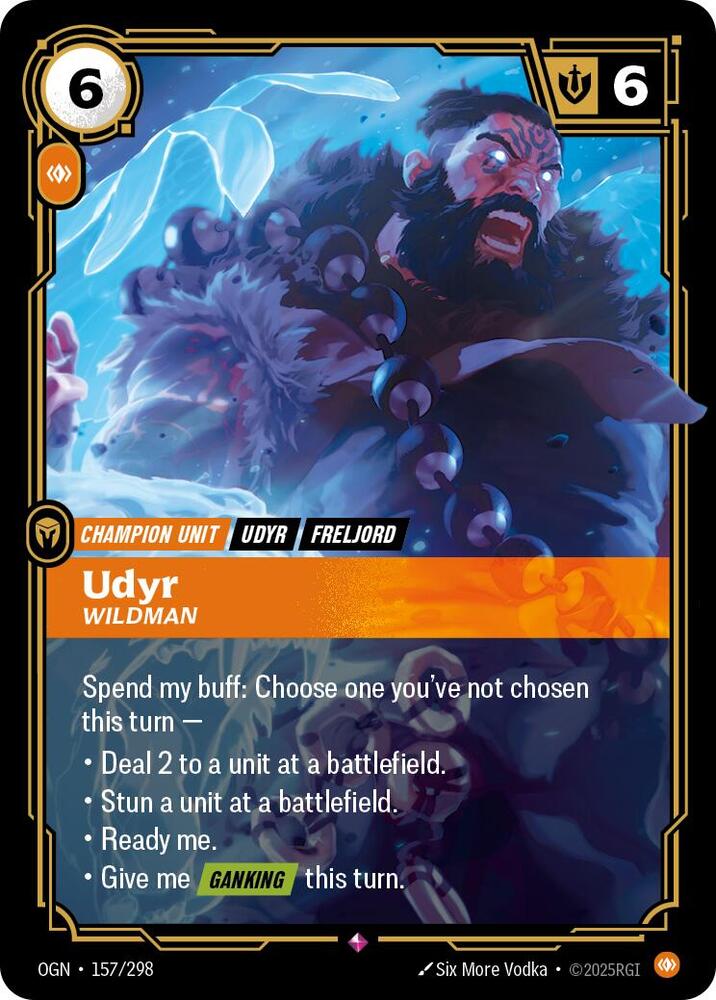 Udyr - Wildman 157/298 (Origins)  - Foil | Chromatic Games