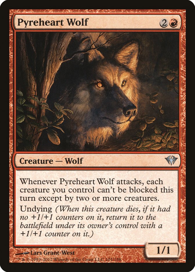 Pyreheart Wolf 101 (Dark Ascension)  | Chromatic Games