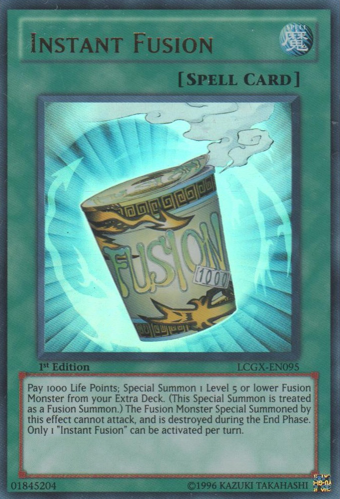 Instant Fusion [LCGX-EN095] Ultra Rare | Chromatic Games
