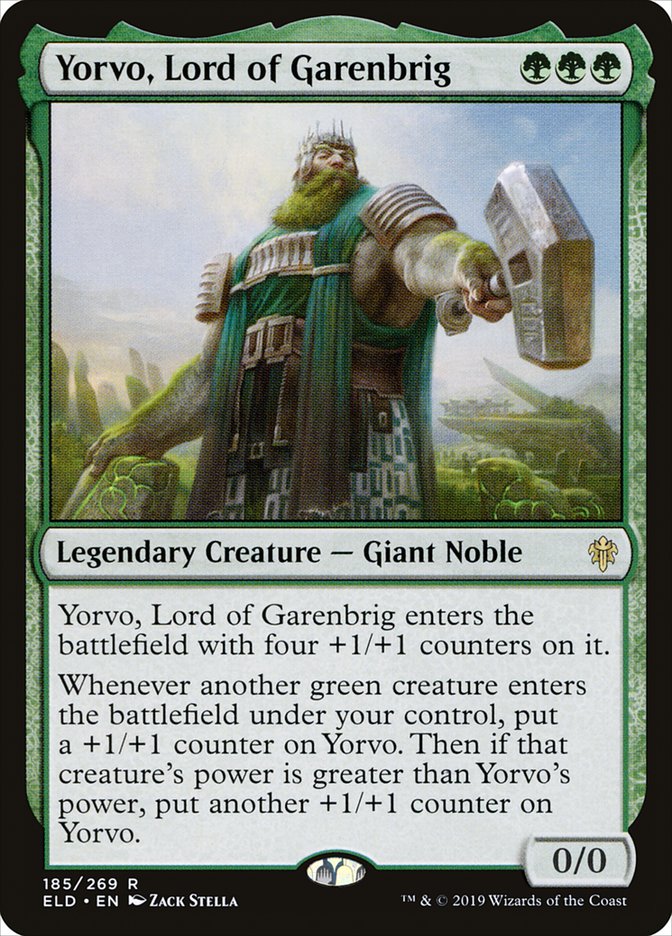 Yorvo, Lord of Garenbrig 185 (Throne of Eldraine)  | Chromatic Games