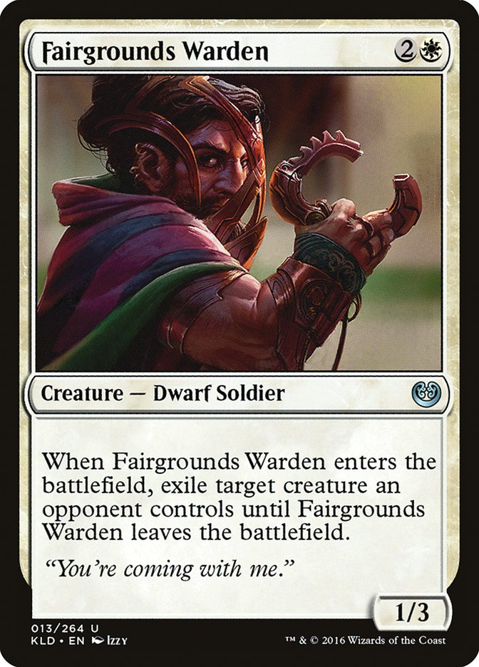 Fairgrounds Warden [Kaladesh] | Chromatic Games