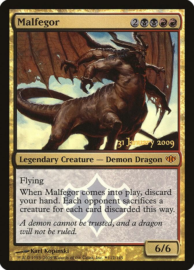 Malfegor 117★/2 (Prerelease Cards)  - Foil | Chromatic Games