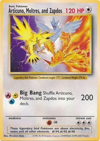 Articuno, Moltres, and Zapdos (Jumbo Card) [Miscellaneous Cards] | Chromatic Games