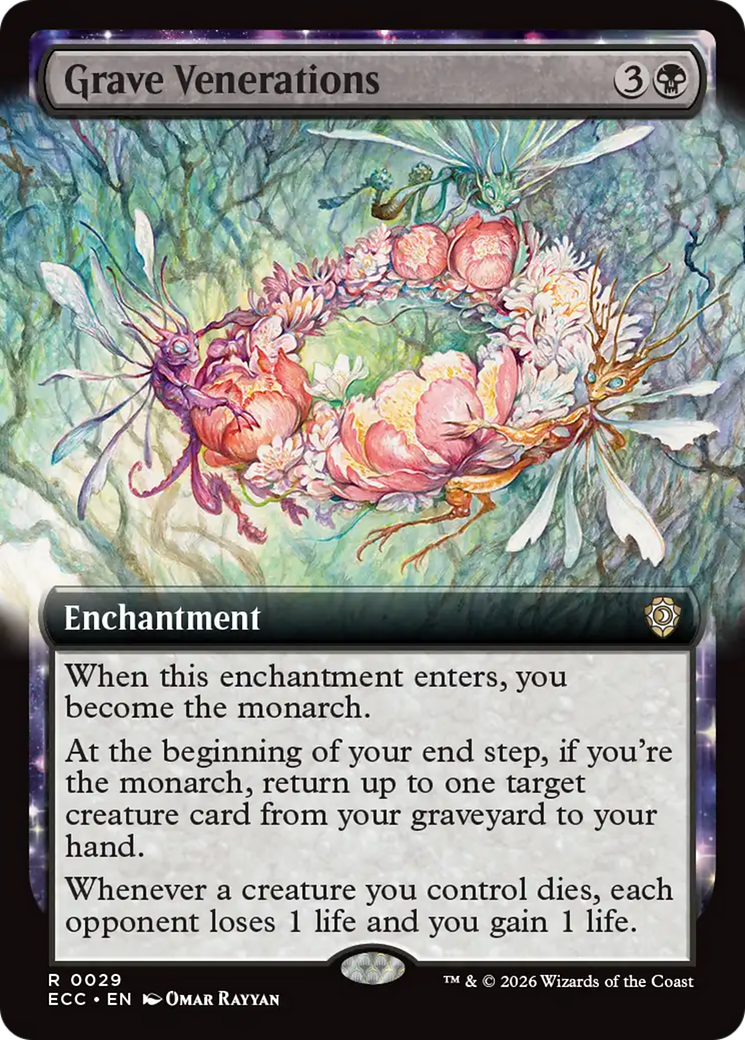 Grave Venerations (Extended Art) [Lorwyn Eclipsed Commander] | Chromatic Games